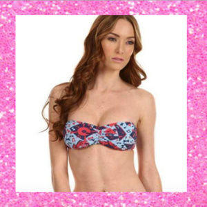 Marc By Marc Jacobs Bones Bandeau Bikini Top NWT